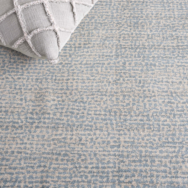 Safavieh Hazel Elegant Transitional Runner Rug, Soft Durable Fabric, Ideal For Modern & Classic Decor Spaces Aqua ,Beige 50% Polyester,50% Polypropylene Hzl516k-5