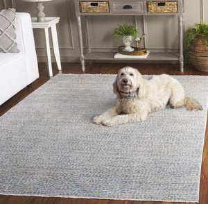 Safavieh Hazel Elegant Transitional Runner Rug, Soft Durable Fabric, Ideal For Modern & Classic Decor Spaces Aqua ,Beige 50% Polyester,50% Polypropylene Hzl516k-5