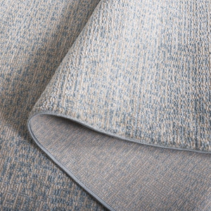 Safavieh Hazel Elegant Transitional Runner Rug, Soft Durable Fabric, Ideal For Modern & Classic Decor Spaces Aqua ,Beige 50% Polyester,50% Polypropylene Hzl516k-5