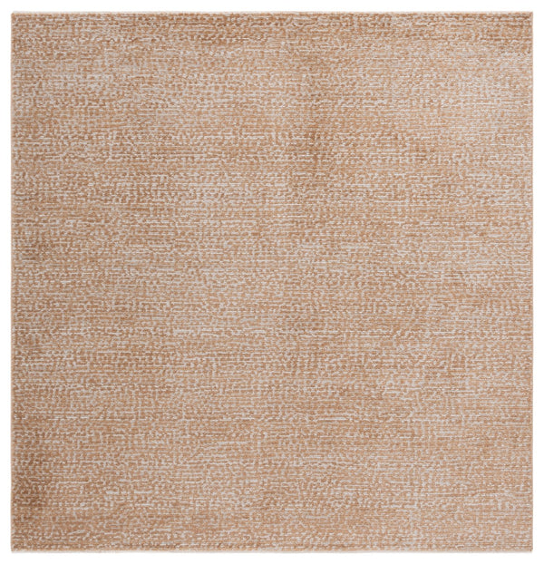 Safavieh Hazel Elegant Transitional Runner Rug, Soft Durable Fabric, Ideal For Modern & Classic Decor Spaces Gold ,Beige 50% Polyester,50% Polypropylene Hzl516p-6sq