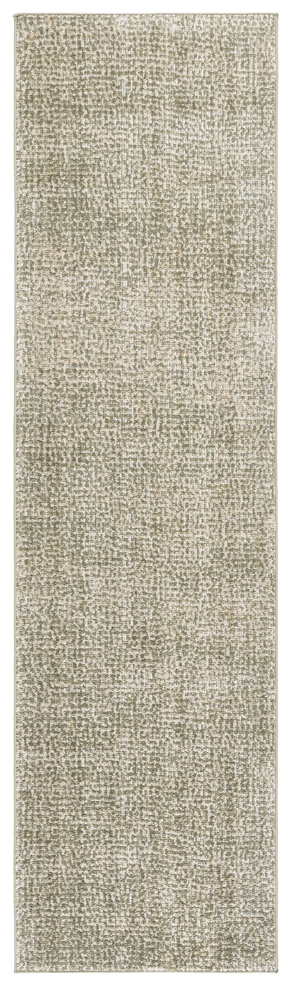 Safavieh Hazel Elegant Transitional Runner Rug, Soft Durable Fabric, Ideal For Modern & Classic Decor Spaces Green ,Beige 50% Polyester,50% Polypropylene Hzl516y-28