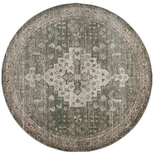 Safavieh Hazel Green And Beige Traditional Area Rug — Low-Profile Durable Power-Loomed Soft, Fade-Resistant Carpet 8'-0" x 10'-0" HZL518Y-8