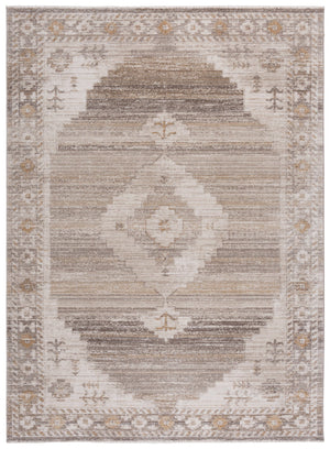 Safavieh Hazel Round Beige Ivory Rug — Power‑Loomed Turkish Low‑Pile Accent With Geometric Boho Texture 6'-0" x 6'-0" HZL520B-6R