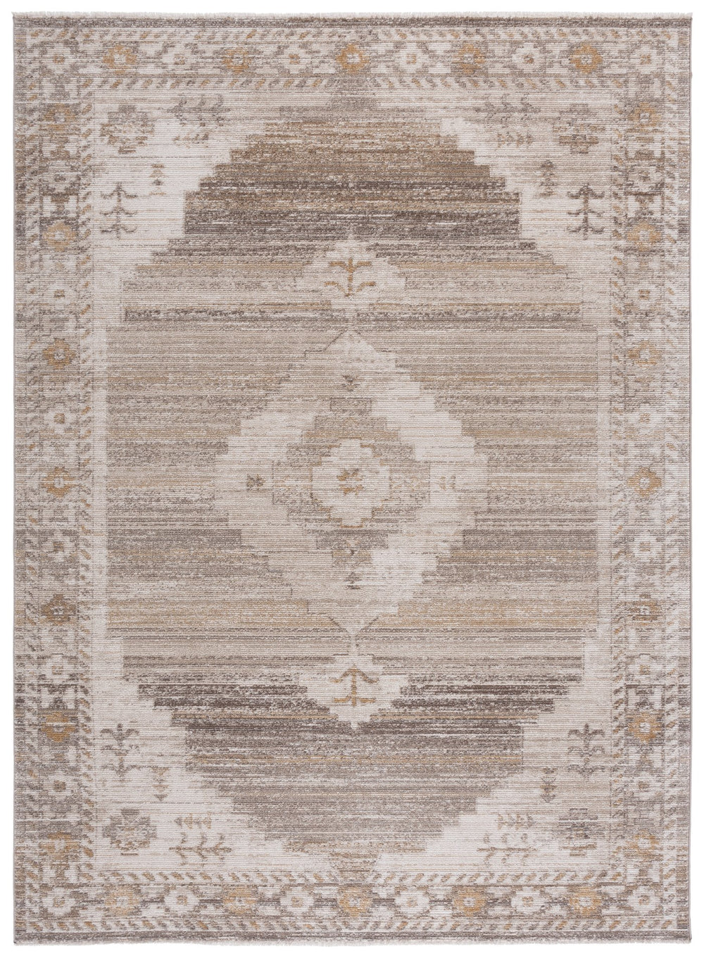 Safavieh Hazel Timeless Beige & Ivory Runner Rug — Low-Profile Pile, Durable Power-Loomed Design For Halls 2'-2" x 8'-0" HZL520B-28
