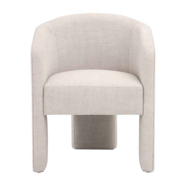 Essentials For Living Hall Arm Chair - Chic Modern Design With Stain-resistant Upholstery For Stylish, Cozy Interiors Performance Bisque French Linen  6489up.Bis