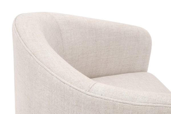 Essentials For Living Hall Arm Chair - Chic Modern Design With Stain-resistant Upholstery For Stylish, Cozy Interiors Performance Bisque French Linen  6489up.Bis