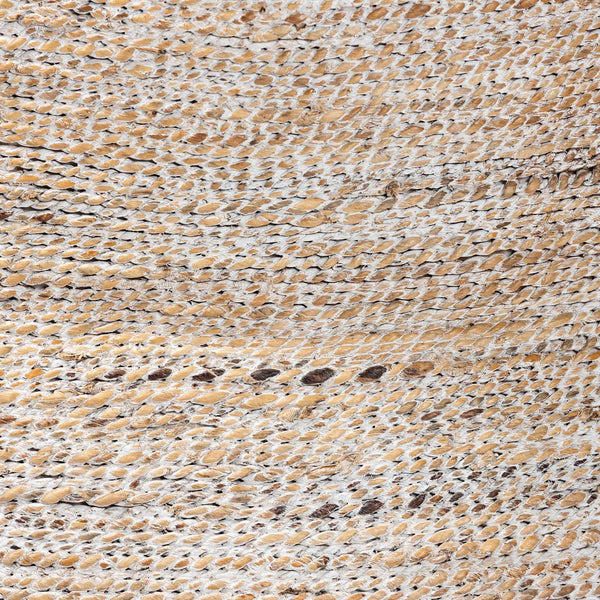 Bali & Pari Harlow Handwoven Seagrass Mango Wood Dining Chair for Bohemian Rooms