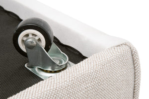 Essentials For Living Harmony Arm Chair With Casters - Timeless Two-tone Design, Luxurious Comfort, And Easy Mobility   6492up.Lpprl/Bis