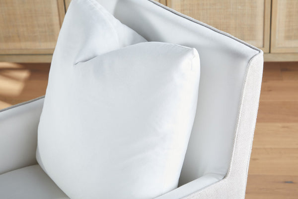 Essentials For Living Harmony Arm Chair With Casters - Timeless Two-tone Design, Luxurious Comfort, And Easy Mobility   6492up.Lpprl/Bis