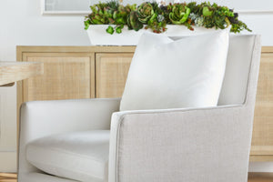 Essentials For Living Harmony Arm Chair With Casters - Timeless Two-tone Design, Luxurious Comfort, And Easy Mobility   6492up.Lpprl/Bis