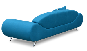 Soho Concept Soho Flat Lounge Armchair | Modern Elegance With Chrome Base | Premium Upholstery, Comfort & Style Turquoise  Soho-concept-dining-chair-13490