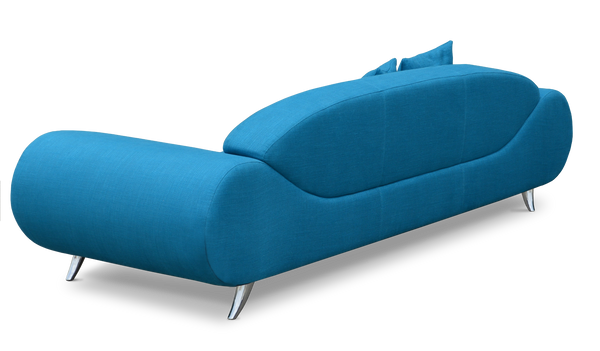 Soho Concept Soho Flat Lounge Armchair | Modern Elegance With Chrome Base | Premium Upholstery, Comfort & Style Turquoise  Soho-concept-dining-chair-13490