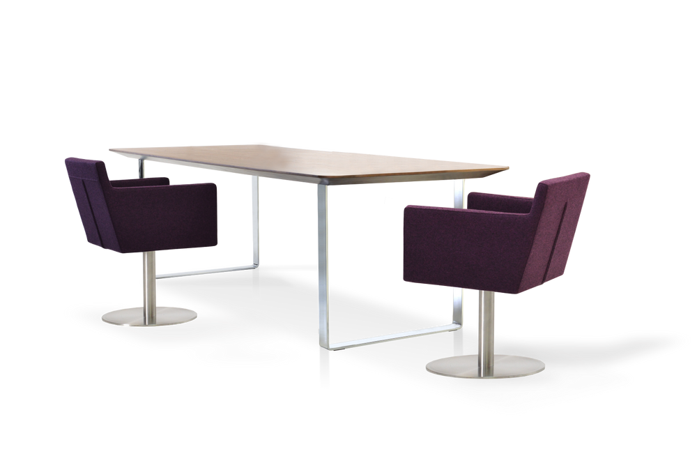 Soho Concept Harput Swivel Dining Chair In Deep Maroon - Stylish Round Armchair With 10-year Guarantee & Steel Base Chrome  Soho-concept-dining-chair-04417