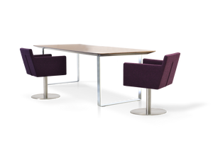 Soho Concept Harput Swivel Dining Chair In Deep Maroon - Stylish Round Armchair With 10-year Guarantee & Steel Base Deep Maroon  Soho-concept-dining-chair-04247