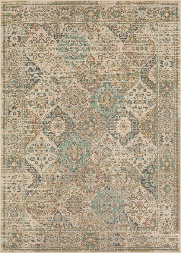 Hartwell Beige 5' 3" x 7' 10" Area Rug Karastan Rugs