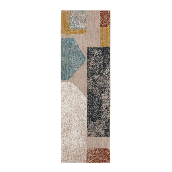 Karastan Rugs Rendition by Stacy Garcia Home Helix Machine Woven Triexta Area Rug Sedona 2' 4" x 7' 10"
