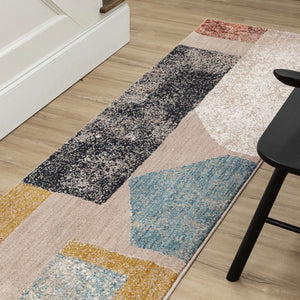 Karastan Rugs Rendition by Stacy Garcia Home Helix Machine Woven Triexta Area Rug Sedona 2' 4" x 7' 10"
