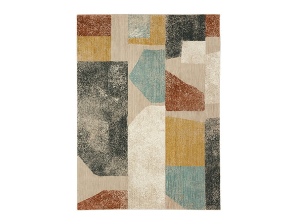 Karastan Rugs Rendition by Stacy Garcia Home Helix Machine Woven Triexta Area Rug Sedona 9' 6" x 12' 11"