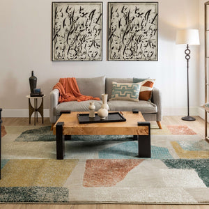 Karastan Rugs Rendition by Stacy Garcia Home Helix Machine Woven Triexta Area Rug Sedona 8' x 11'