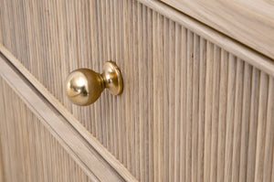 Essentials for Living Highland 2-Drawer Nightstand Natural Oak