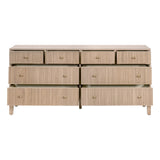 Essentials for Living Highland 8-Drawer Double Dresser Natural Oak