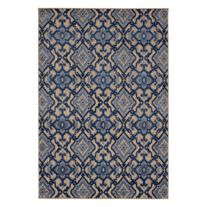 Hope Isle Blue 9' x 12' Area Rug Karastan Rugs