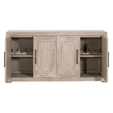 Essentials for Living Hunter Media Sideboard 6035.NG Natural Gray Acacia