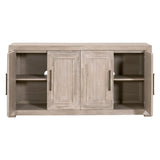 Essentials for Living Hunter Media Sideboard 6035.NG Natural Gray Acacia