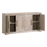 Essentials for Living Hunter Media Sideboard 6035.NG Natural Gray Acacia