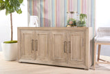 Essentials for Living Hunter Media Sideboard 6035.NG Natural Gray Acacia