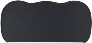 Hyde Black Boucle Fabric King Bed HydeBlack-K Meridian Furniture