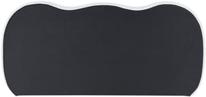 Hyde Cream Boucle Fabric Queen Bed HydeCream-Q Meridian Furniture