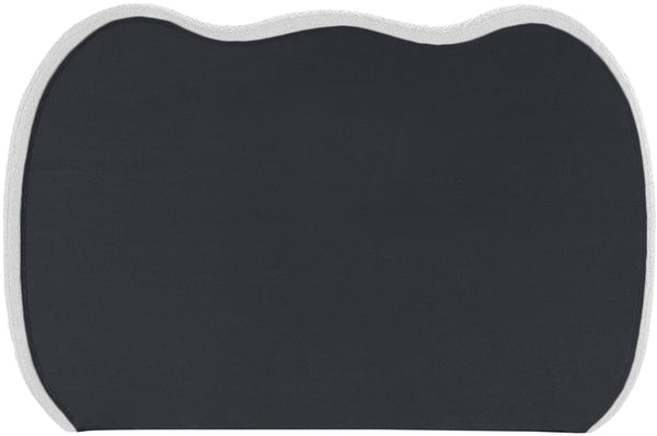 Hyde Cream Boucle Fabric Twin Bed HydeCream-T Meridian Furniture