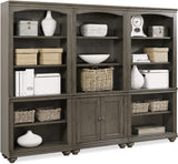 Oxford Peppercorn Open Bookcase I07-333-PEP Aspenhome