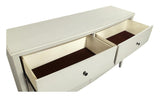 Charlotte Pebble White Dresser I218-453-WHT-1 Aspenhome