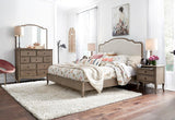 Provence Patine Full Bed Upholstered Non Storage I222-507-1,I222-514-1,I222-525-1 Aspenhome