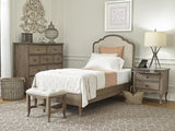 Provence Patine Full Bed Upholstered Non Storage I222-507-1,I222-514-1,I222-525-1 Aspenhome