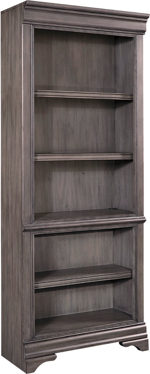 Sinclair Ash Grey Open Bookcase I224-333 Aspenhome