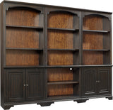 Hampton Black Cherry Door Bookcase I242-332 Aspenhome