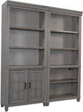 Caraway Aged Slate Open Bookcase I248-333-SLT-1 Aspenhome