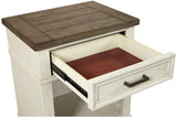 Caraway Aged Ivory 2 Drawer NS I248-450-2 Aspenhome
