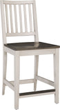 Caraway Aged Ivory Counter Height Table & Chairs I248-6050S,I248-6052 Aspenhome