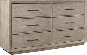 Platinum Grey Linen Dresser I251-453-3 Aspenhome
