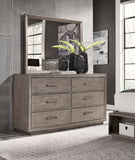 Platinum Grey Linen Dresser I251-453-3 Aspenhome