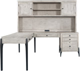 Zane Parchment Modular Desk I256-3064,I256-3025,I256-3078,I256-3030 Aspenhome