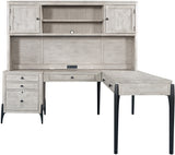 Zane Parchment Modular Desk I256-3064,I256-3025,I256-3078,I256-3030 Aspenhome