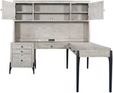 Zane Parchment Modular Desk I256-3064,I256-3025,I256-3078,I256-3030 Aspenhome