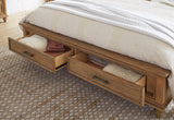 Hensley Honey California King Bed Upholstered Non Storage I3002-410,I3002-407,I3002-425 Aspenhome