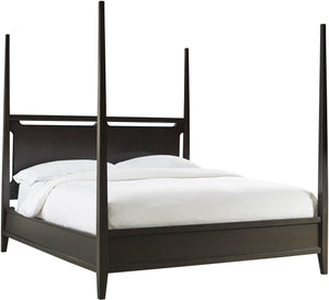 Sutton French Roast California King Poster Bed Non Storage I3048-410,I3048-443,I3048-444P Aspenhome