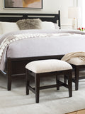 Sutton French Roast Califronia King Panel Bed Non Storage I3048-410,I3048-443,I3048-445P Aspenhome